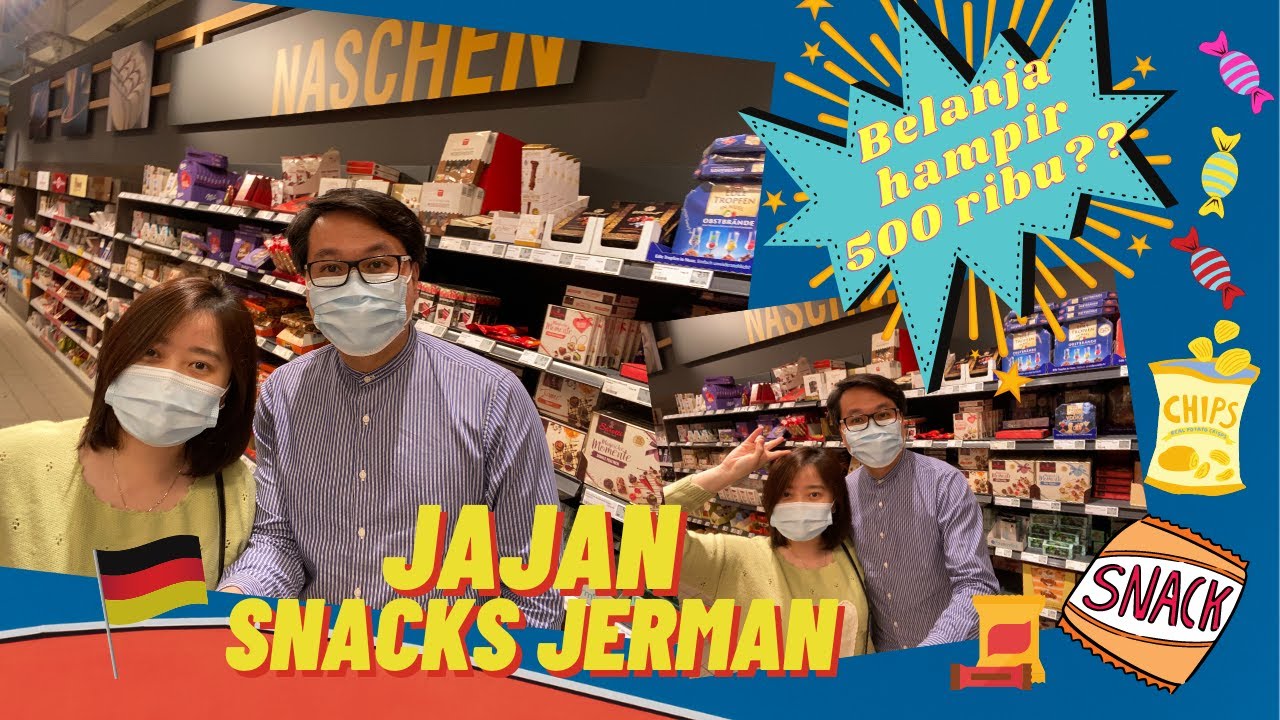 Jalan jalan di Supermarket Jerman | BELANJA SNACK JERMAN