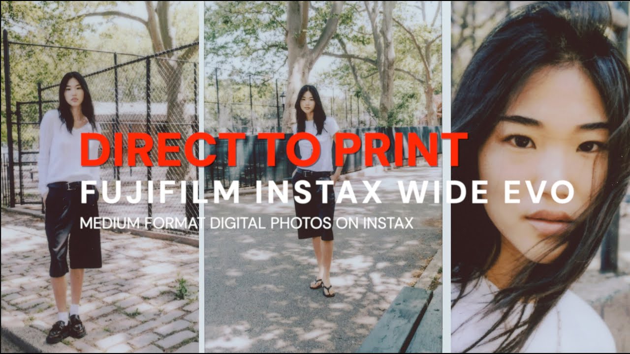 Печать цифровых фотографий на Instax Wide Evo — первые впечатления