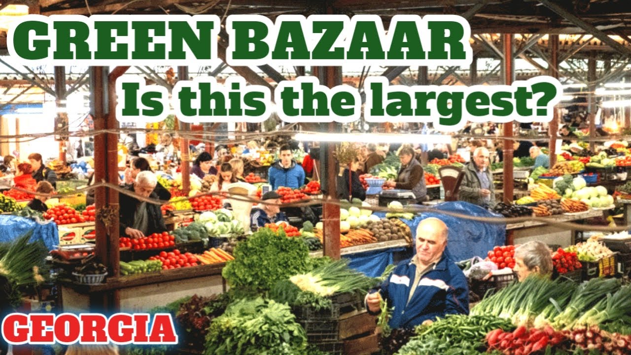 GREEN BAZAAR-KUTAISI MARKET, Georgia #kutaisi #greenbazaarkutaisi #foodmarket #kutaisimarket