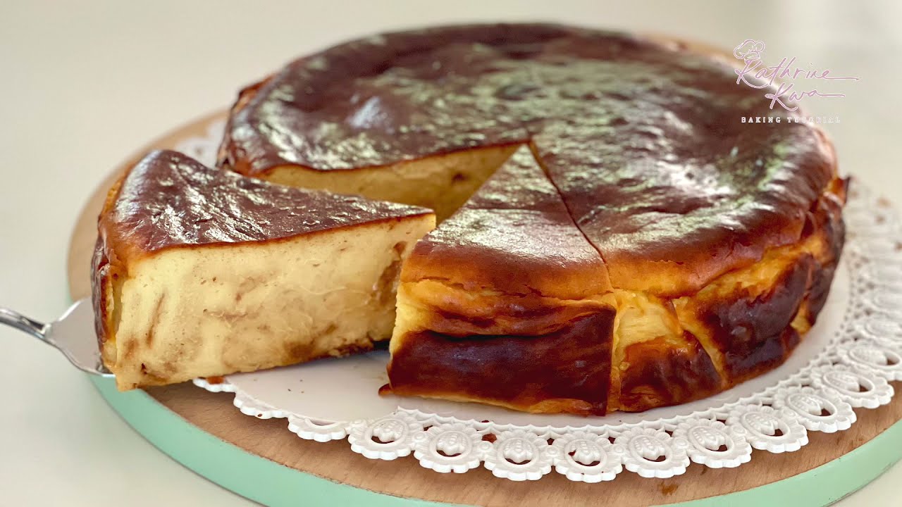 Salted Caramel Burnt Cheesecake 焦糖巴斯克芝士蛋糕