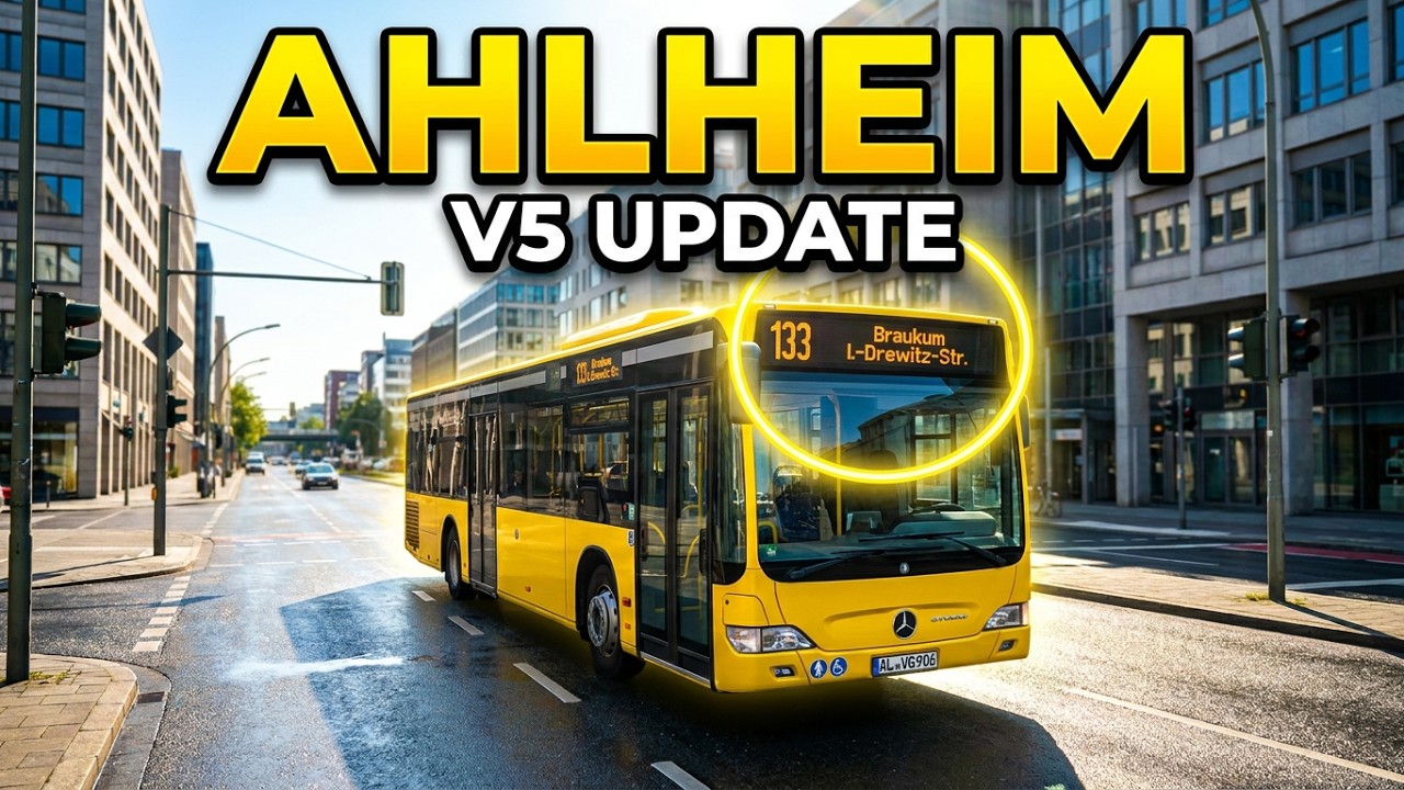 Let´s Play Omsi 2 Ahlheim V5 was ist neu