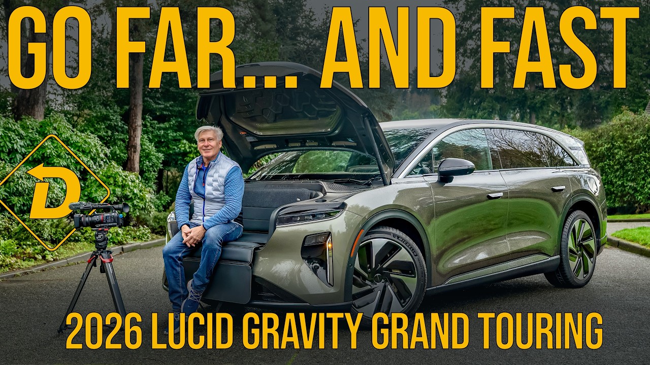 2026 Lucid Gravity Grand Touring Goes Fast… and Far #electricvehicles