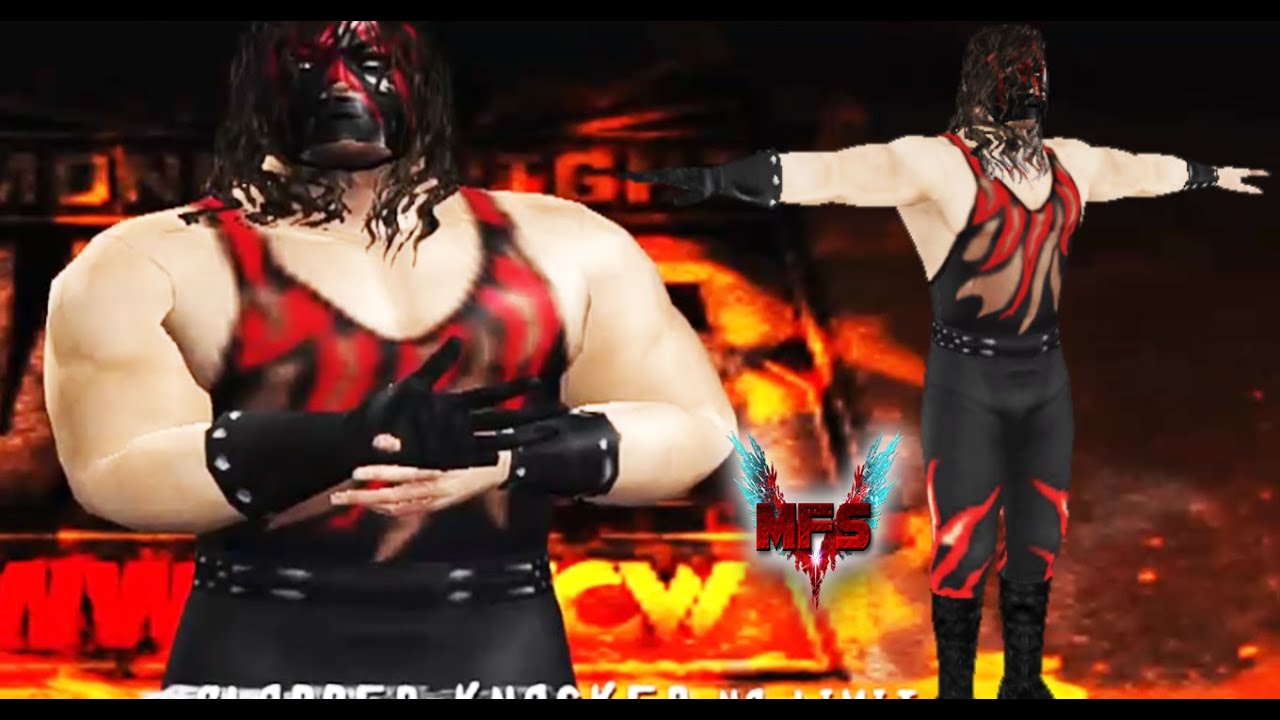 Masked Kane 2001 Updated Attire (Fixed and added New Glove, Wrist, Mask and Face) | WWE SVR Series