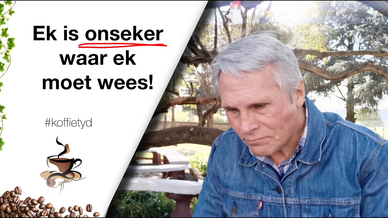 Ek is onseker waar ek moet wees - Past. Frik Weideman | Menorah Tabernakel