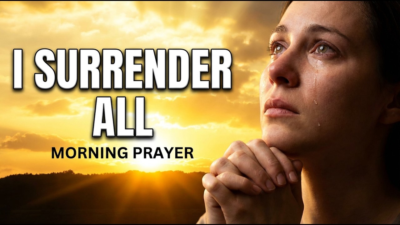 God, I Can't Do This Alone | A Deep Prayer of Surrender and Divine Renewal | Morning Prayer
