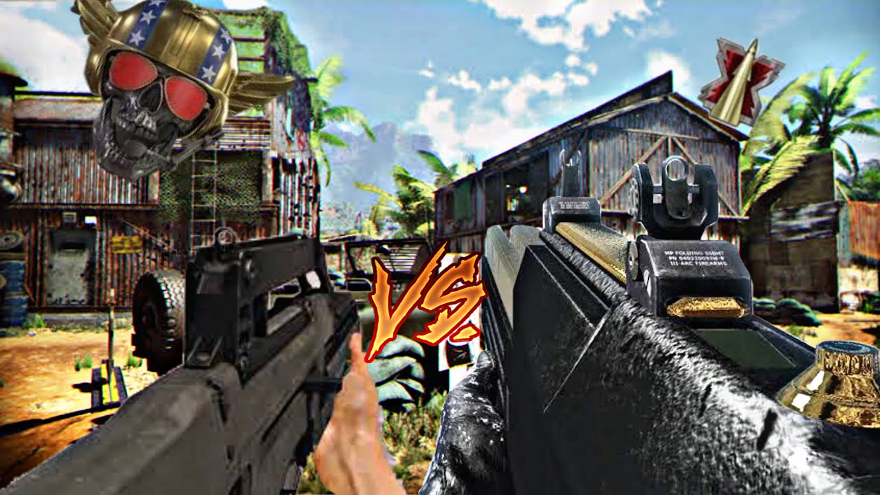 Call of Duty Black ops 1 in 2022 Multiplayer Gameplay | BO1 G11 VS BOCW G11 | Firing Range