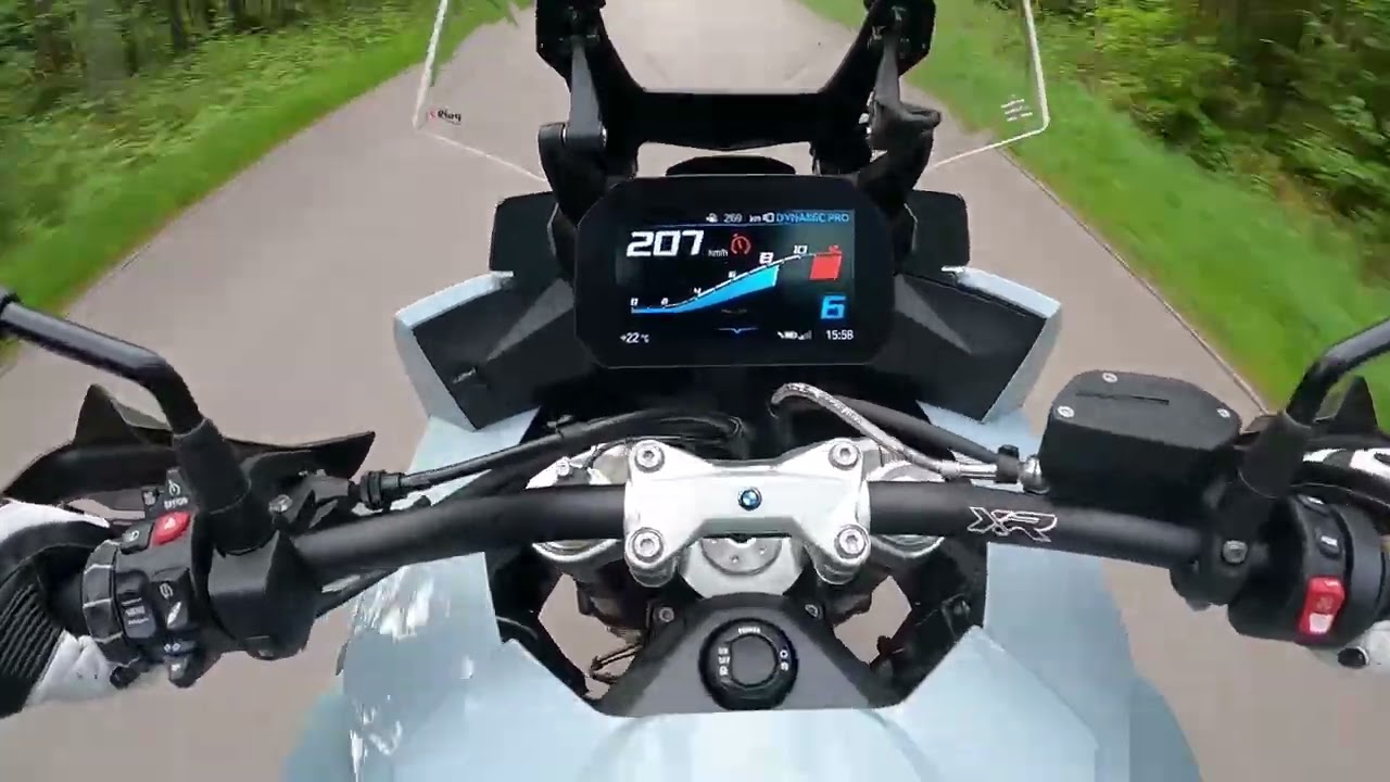 BMW s1000 XR 2021 Acceleration 0-200