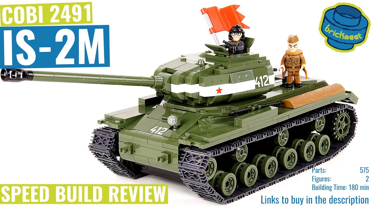 COBI 2491 IS-2M Speed Build Review