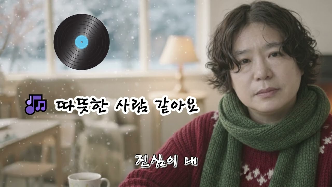 🎶 따뜻한 사람 같아요 🌟 차가운 바람이 내 창을 두드리면난 그대 생각을 하곤 해요아무 말 없이 건네준 그 온기가얼어붙은 내 마음을 녹여주네요