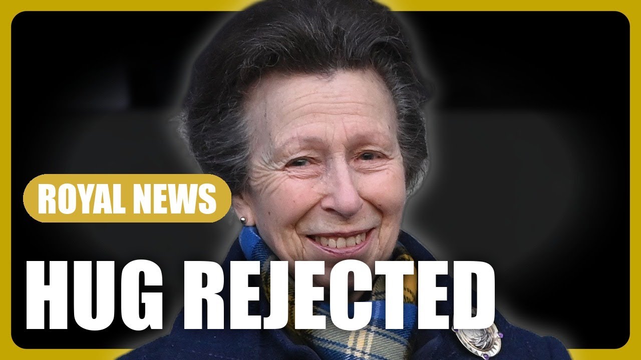 Princess Anne's 'dignity' after awkward moment with Scotland captain