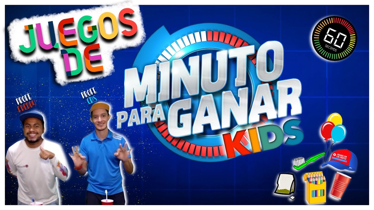 Juegos de "MINUTO PARA GANAR" || Jugando con los profes