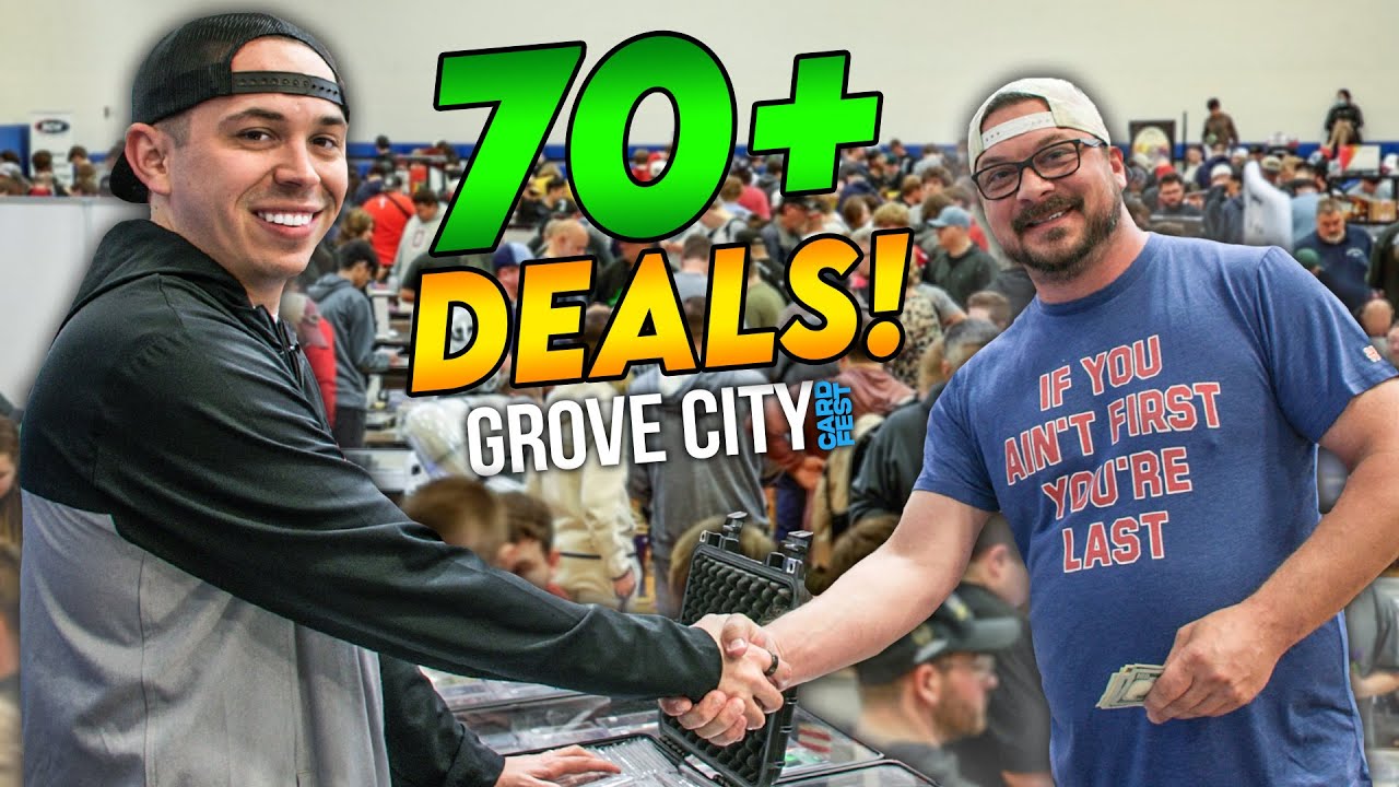I Hosted My First Card Show And Made 70+ Deals! 🔥 Grove City Card Fest