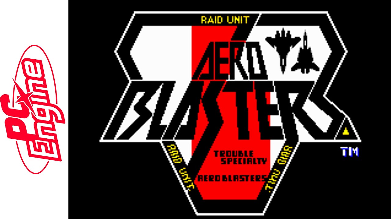 [PC Engine] Aero Blasters (1990) Longplay