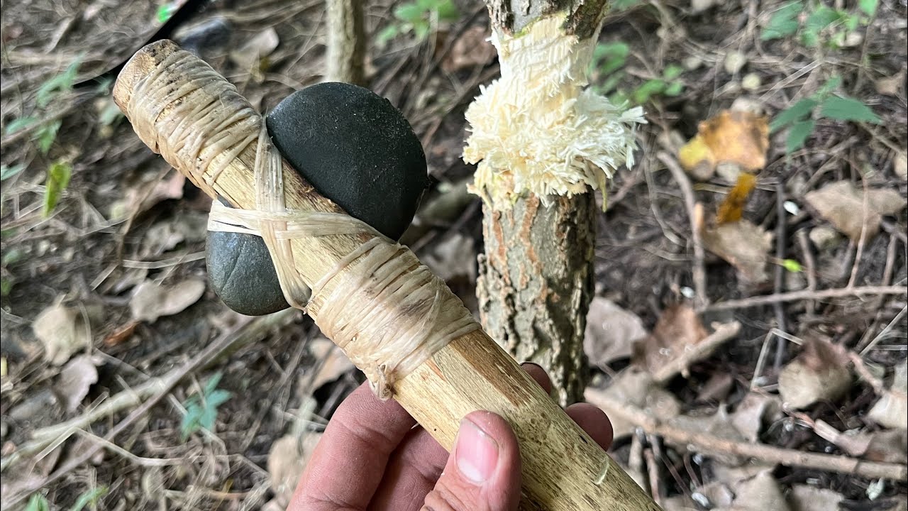 Making A Celt (Stone Axe) From Scratch!