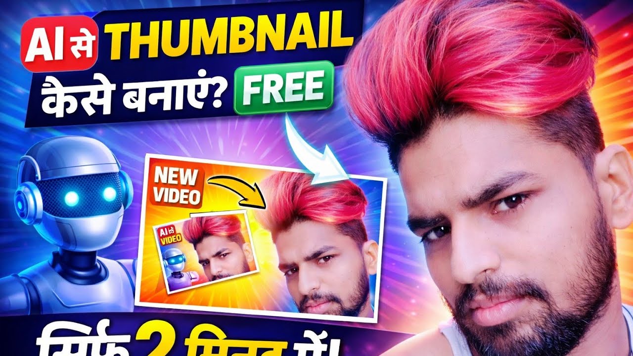 #Vid#IQ जैसे टूल्स का# इस्तेमाल करें। सबसे अच्छे थंबनेल में साफ टेक्स्ट, ब्रांड रंगों, और उच्#