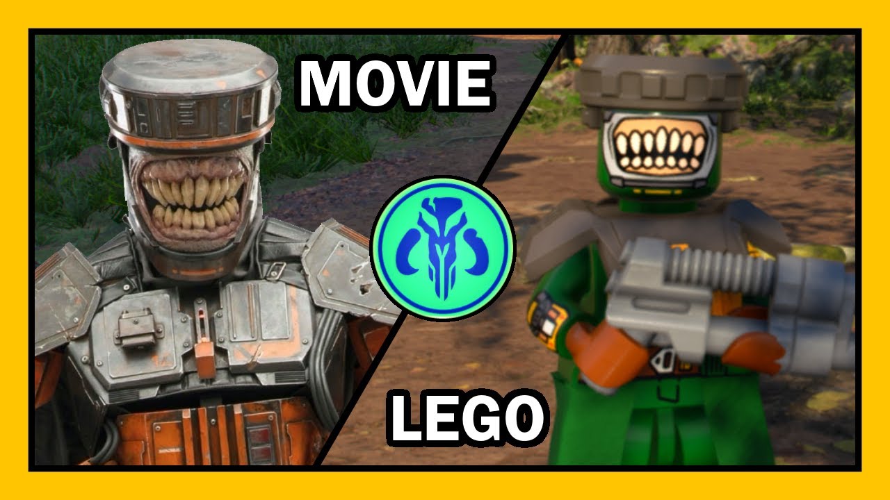 All LEGO Bounty Hunters vs. ON-SCREEN Appearance (Skywalker Saga)