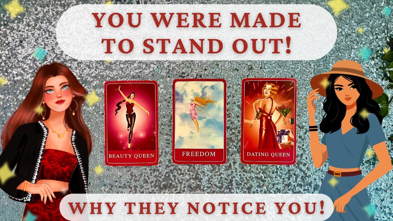 Why Do You STAND OUT? 💫👀 The Magnetic Energy Everyone Notices! 🔮 Pick A Card Reading