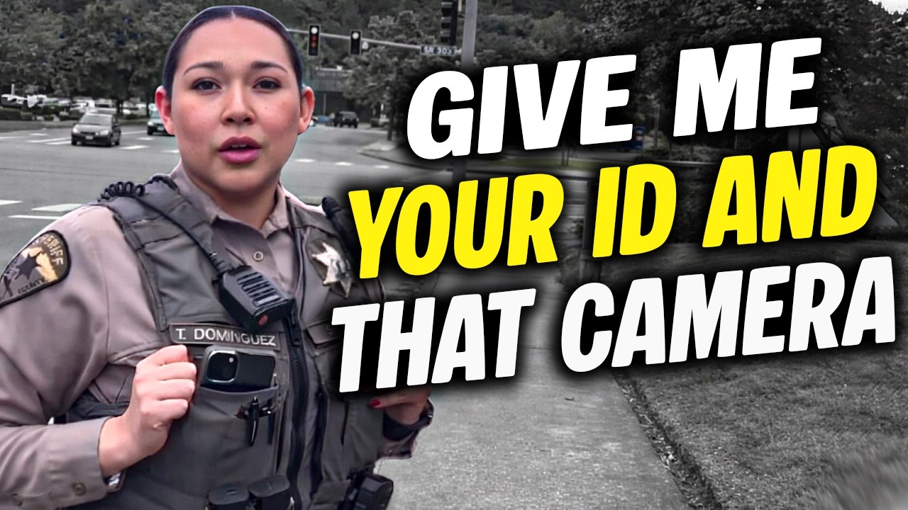 “Lying Officer Tries to Grab the Camera… Instantly Shut Down! | First Amendment Audit”