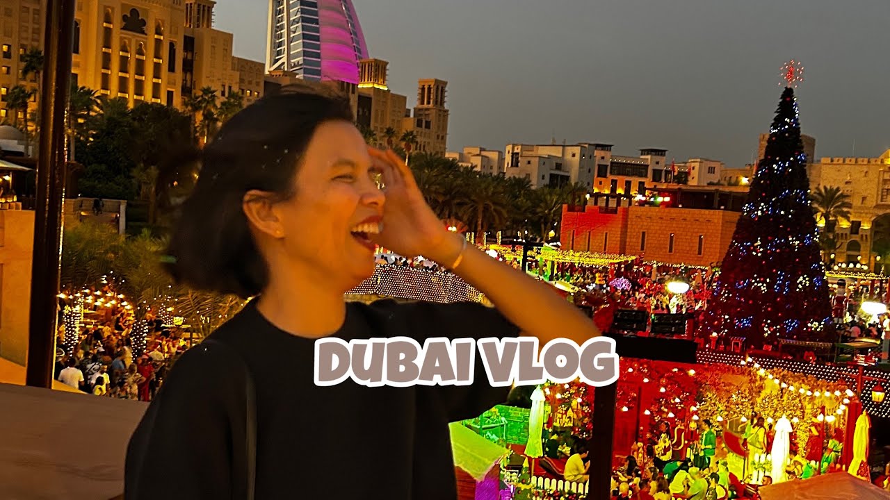 Dubai Travel Vlog | Things To Do In Dubai | Family Time, Cozy Moments & Christmas Markets