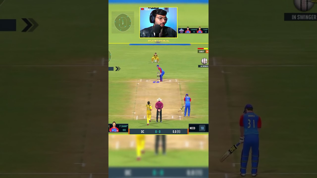 Epic Super Over CSK vs DC Clash in Real Cricket 24 😨 | #gaming