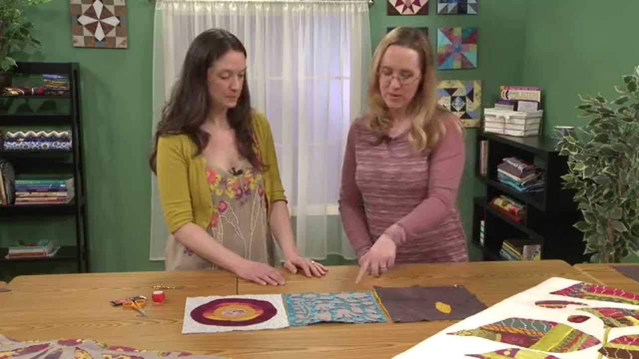 Raw-Edge Reverse Applique with Alison Glass