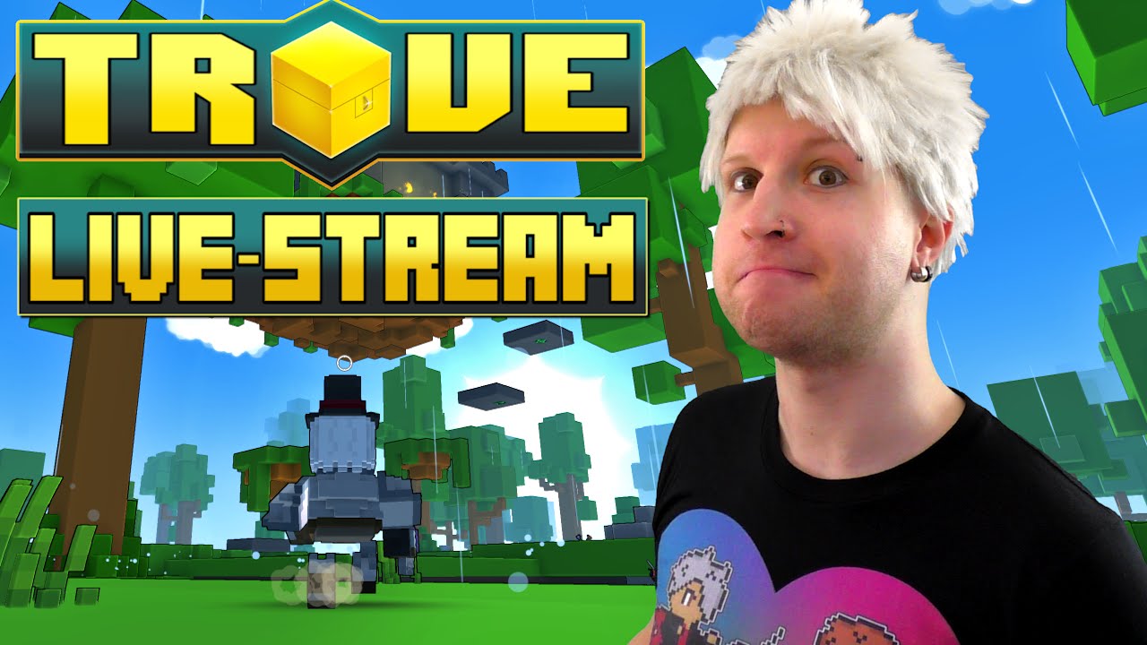 Scythe Plays Trove LIVE STREAM ✪ BONE DRAGON GET!