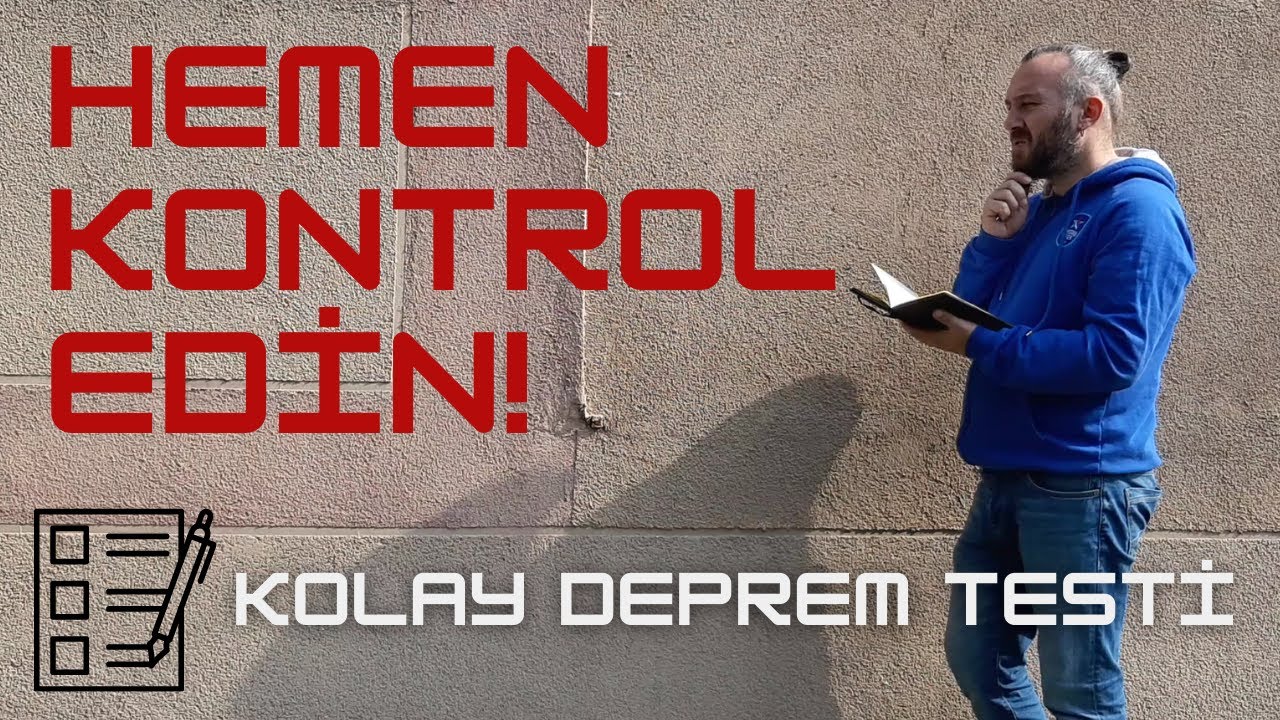 Eviniz Depreme Dayanıklı mı? | Hemen kontrol Edin - Kolay Deprem Testi