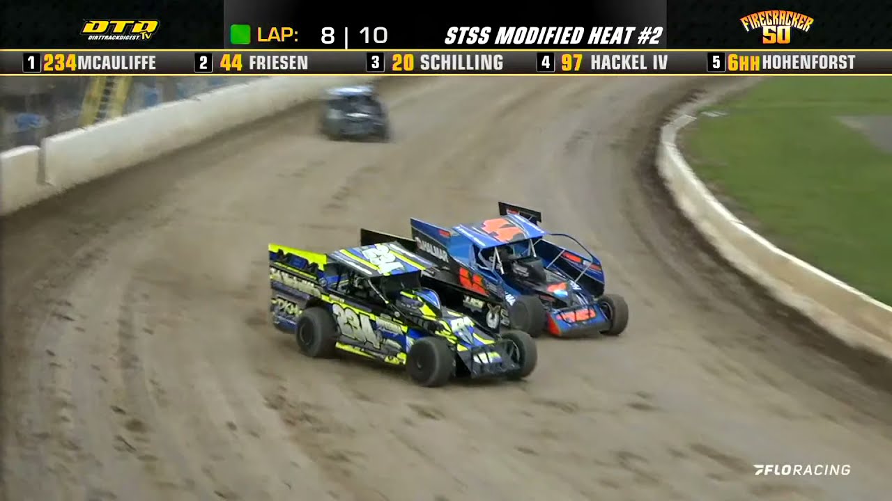 LIVE: Big Block Mod Heat Races | Short Track Super Series Firecracker 50 7.4.2021