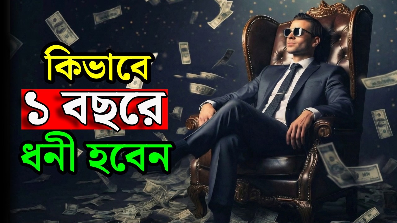 এক বছরে কি ধনী হওয়া সম্ভাব ? How To Become Rich | Success Motivation in Bengla