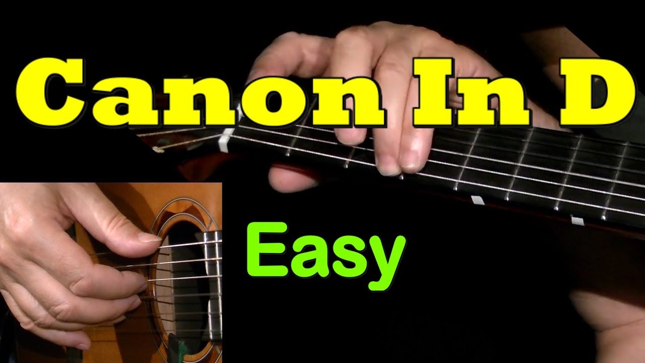 CANON In D by PACHELBEL | Easy Acoustic Guitar