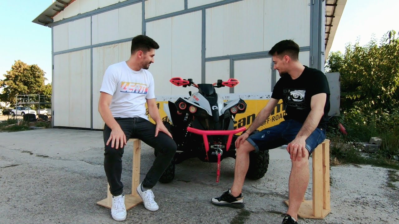 Can-Am Renegade 1000R XXC super accesorizat prezentat împreună cu @joyrider