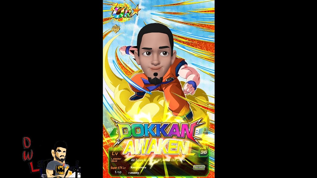 Playing dokkan battle