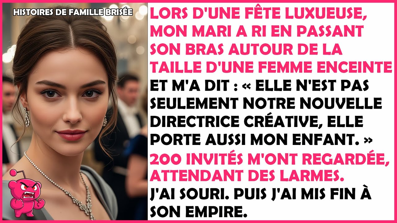 À la fête, mon mari riait avec une autre enceinte — j’ai souri, puis détruit son empire.