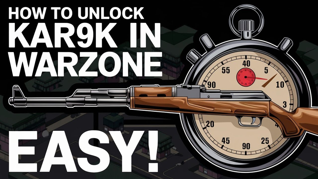 How to UNLOCK KAR98K In Warzone 3 [EASY] [2025]