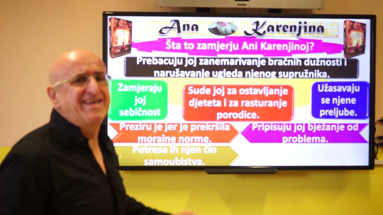 Crnogorski srpski, bosanski, hrvatski jezik i knjževnost - Ana Karenjina