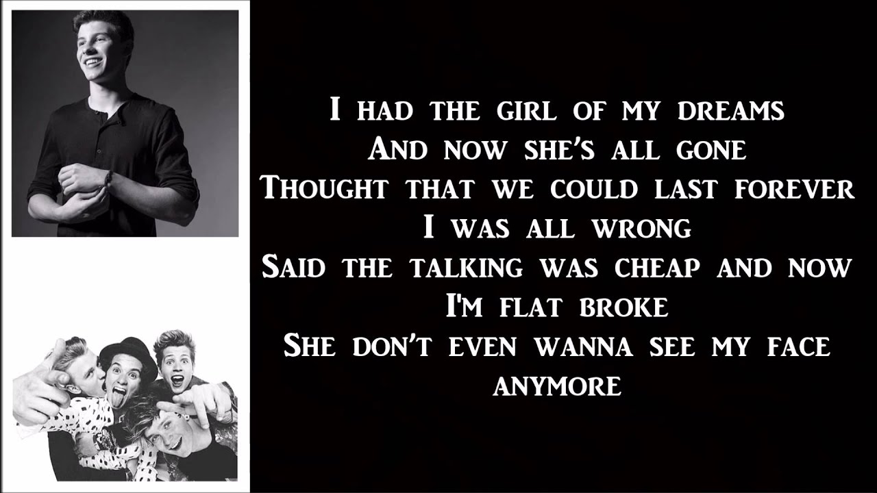 The Vamps - Oh Cecilia (Breaking My Heart) ft. Shawn Mendes (lyrics)