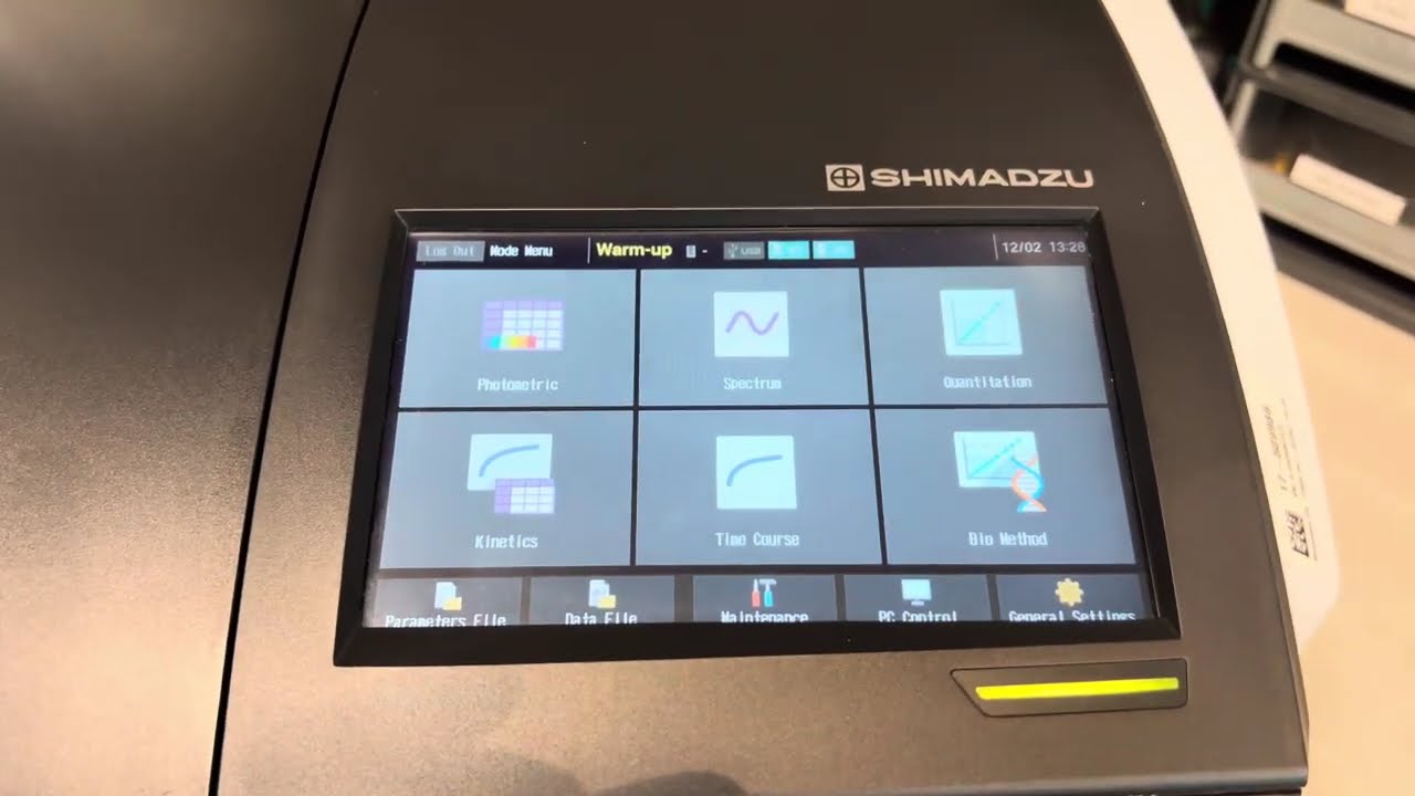 Shimadzu UV-VIS Spectrophotometer