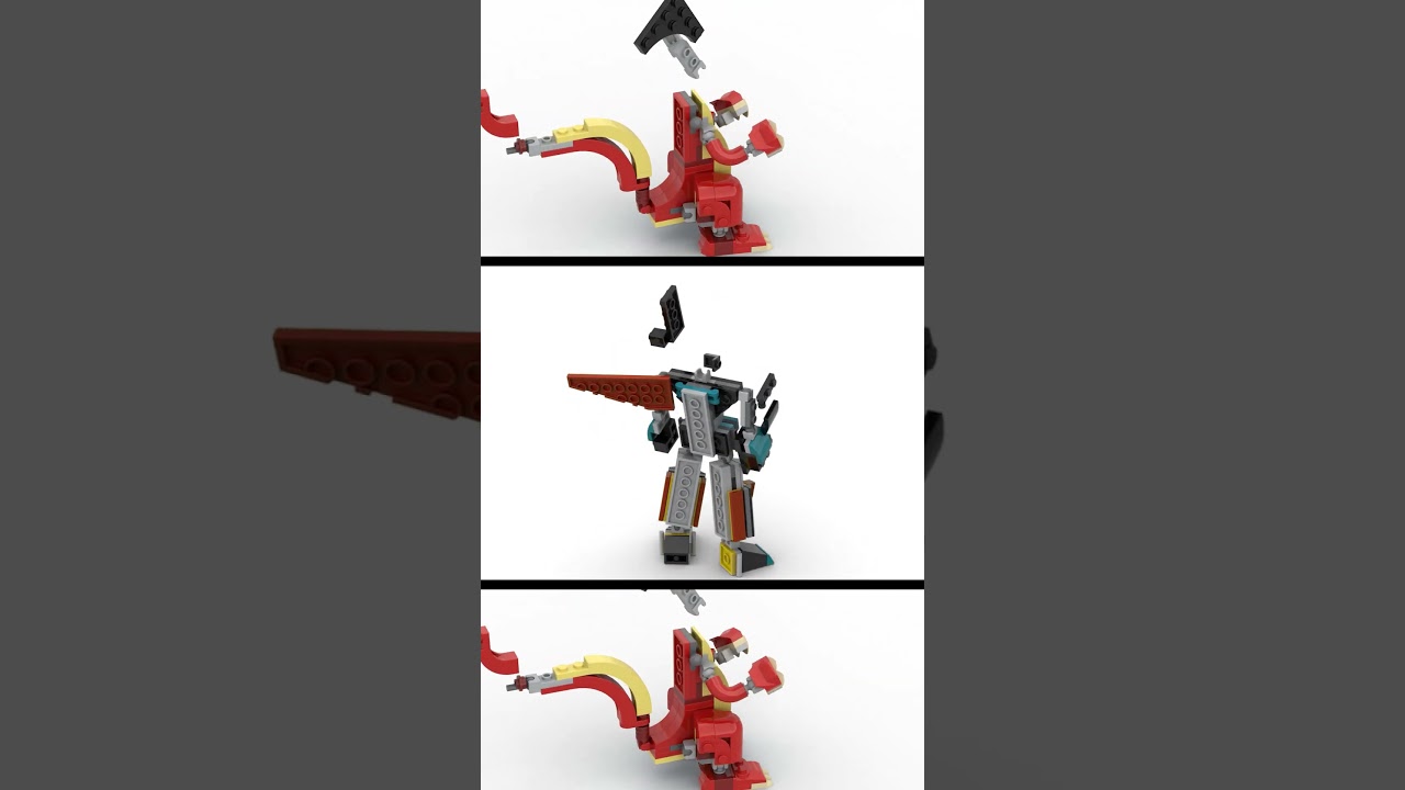 LEGO 31124 ALTERNATE BUILD using LEGO 31145 RED DRAGON