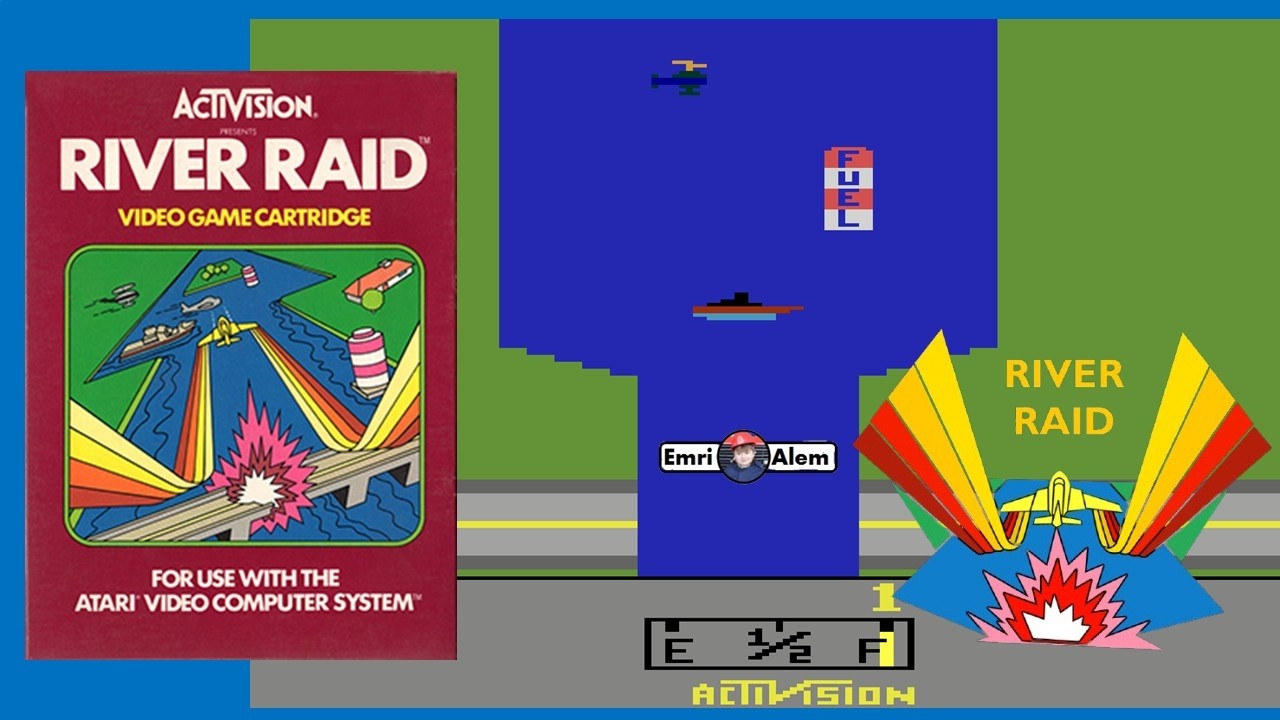 River Raid #retrogames #atari