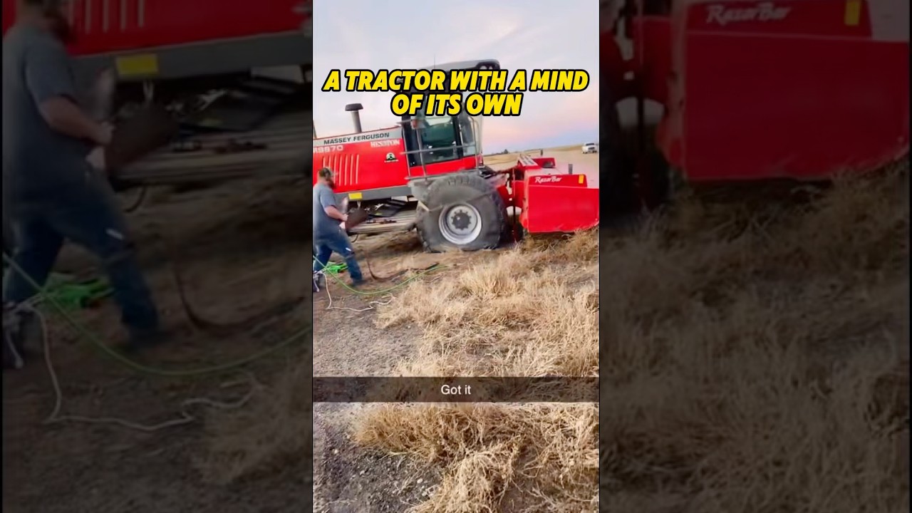 When the tractor said, &lsquo;I&rsquo;m on strike&rsquo;#FarmFails #FarmLife #tractor #farm #Agricultural Vehicles