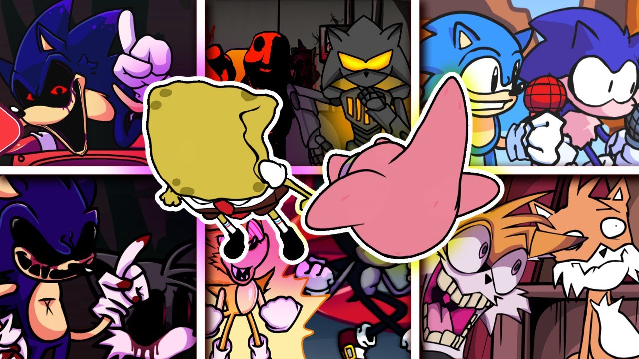 DEAD HOPE but Different Sonic Characters Sings 🐱 (Mistful Crimson Morning) - FNF Cover