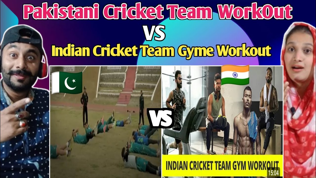 Pakistani Cricket Team WorkOut VS Indian Cricketers WorkOut Comparison| Ind Cricketers Heard traning