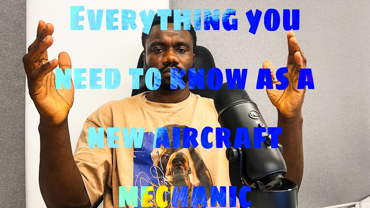 Newly Hired Aircraft Maintenance Apprentice - What to Expect & What the Company Expects.
