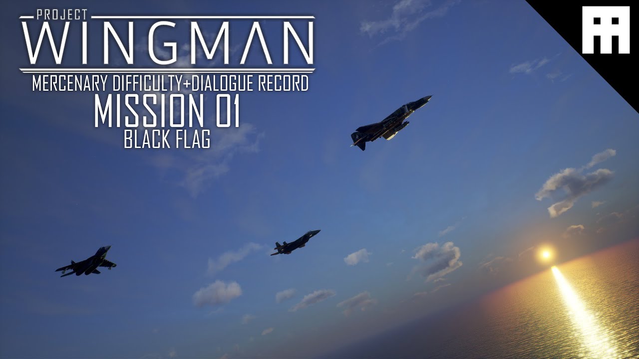 Project Wingman: Mission 01[BLACK FLAG][MERCENARY Difficulty][PC-No commentary]