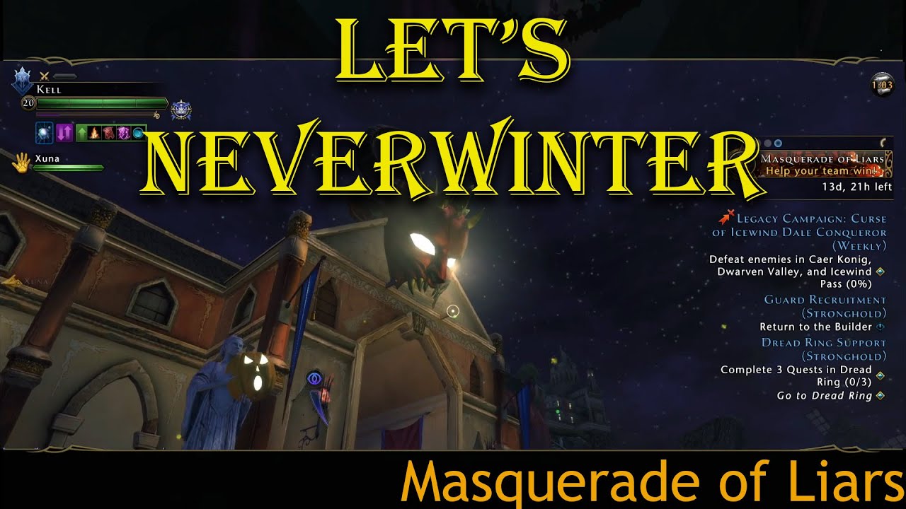 Neverwinter's Masquerade of Liars - Start to Finish with Rewards and All Mask Lore