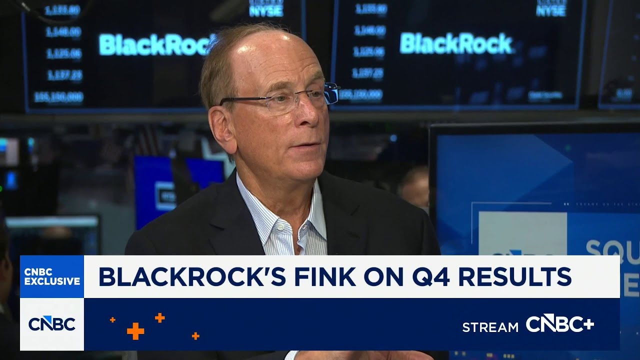 BlackRock CEO Larry Fink: We're too focused on monetary policy and not enough on fiscal discipline
