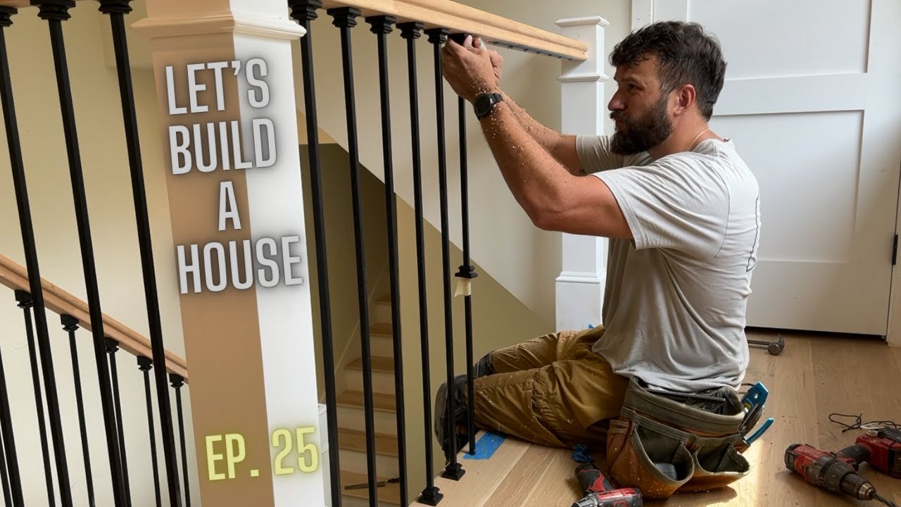 We Finish Our Stairs, and INSTALL FLOORS WITH THE WOOD FROM OUR SAWMILL! // ep. 25