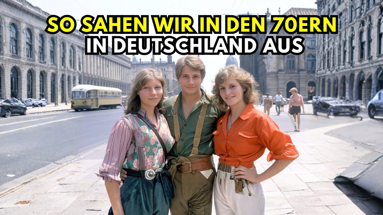 Wie wir uns in Deutschland in den 70ern kleideten: 10 VERGESSENE Moden