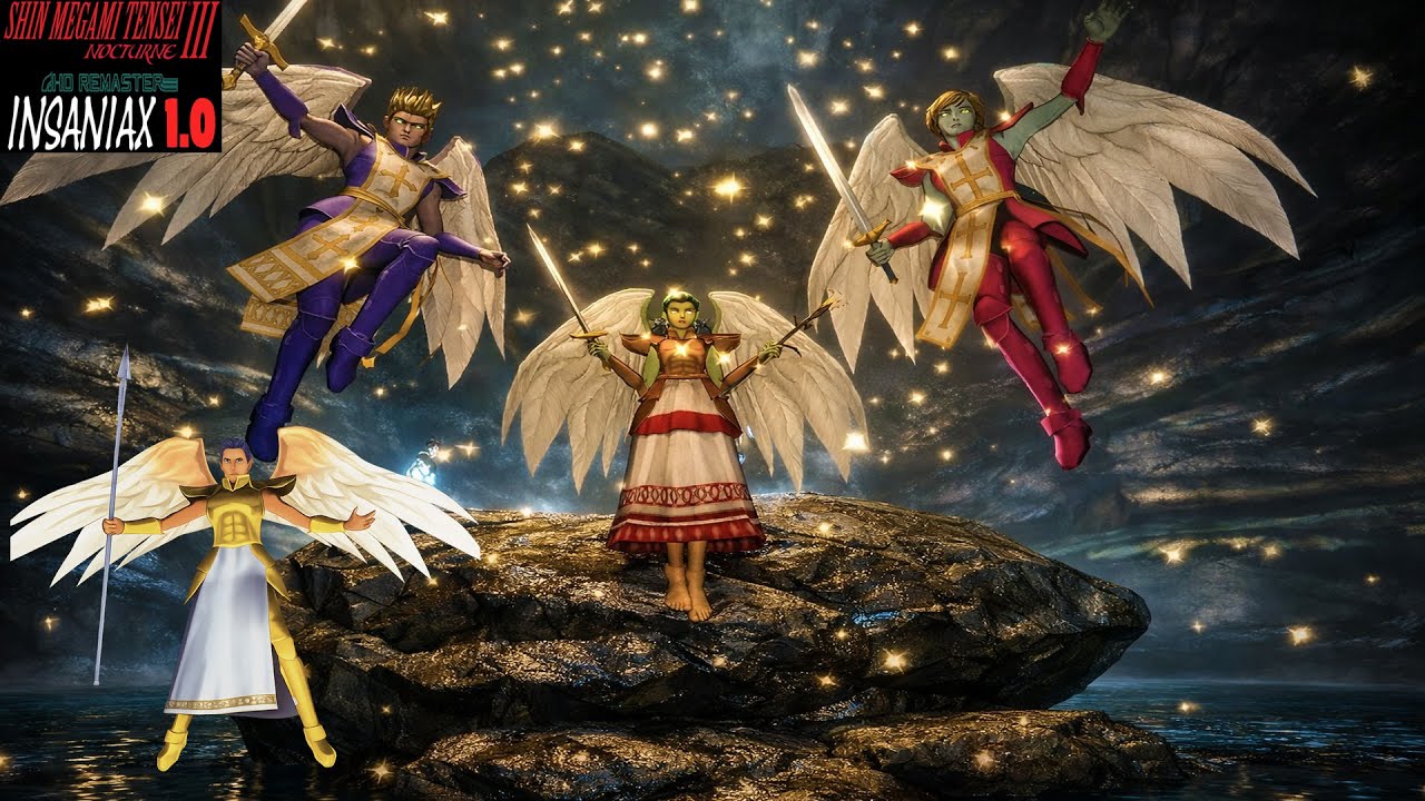 Archangels Insaniax 1.0 Mod [HARD] Low Level - Shin Megami Tensei 3 Nocturne HD Remaster