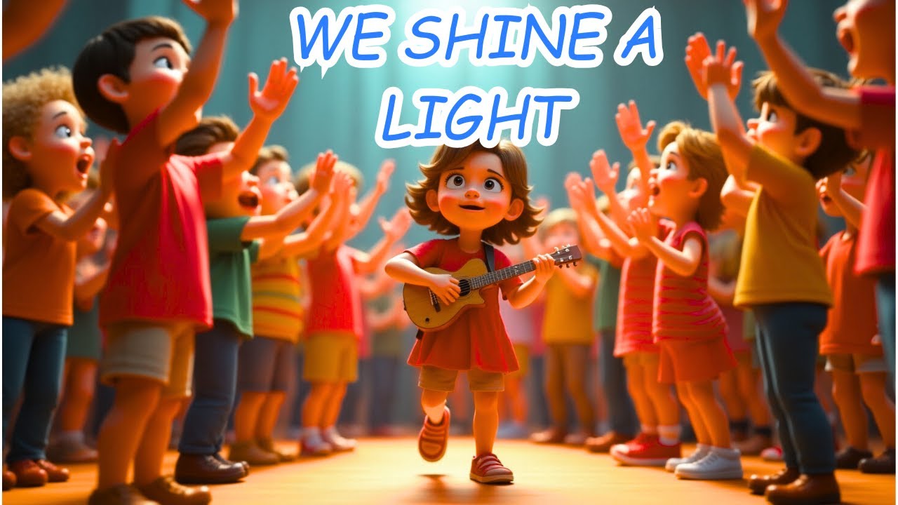 We Shine A Light is a Fun Worship Song For Kids